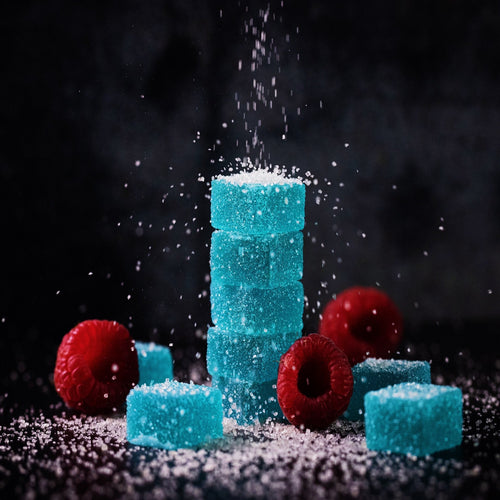 Indica Blue Raspberry Gummies - Relax